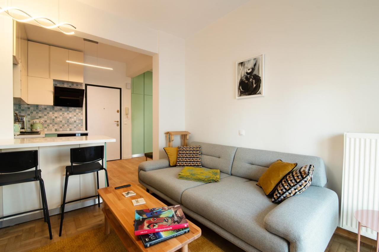Luxury 1-Bedroom Apartment By The Sea In Athens Ngoại thất bức ảnh