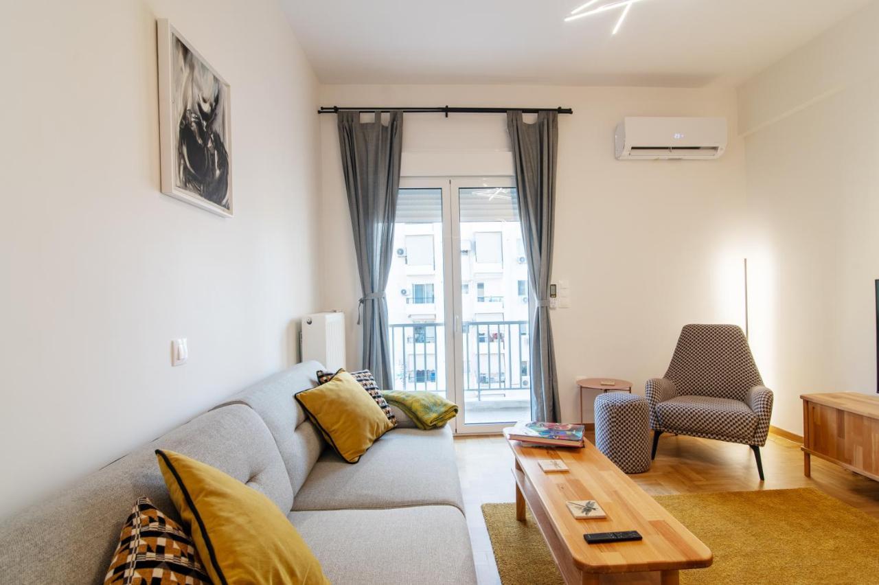 Luxury 1-Bedroom Apartment By The Sea In Athens Ngoại thất bức ảnh