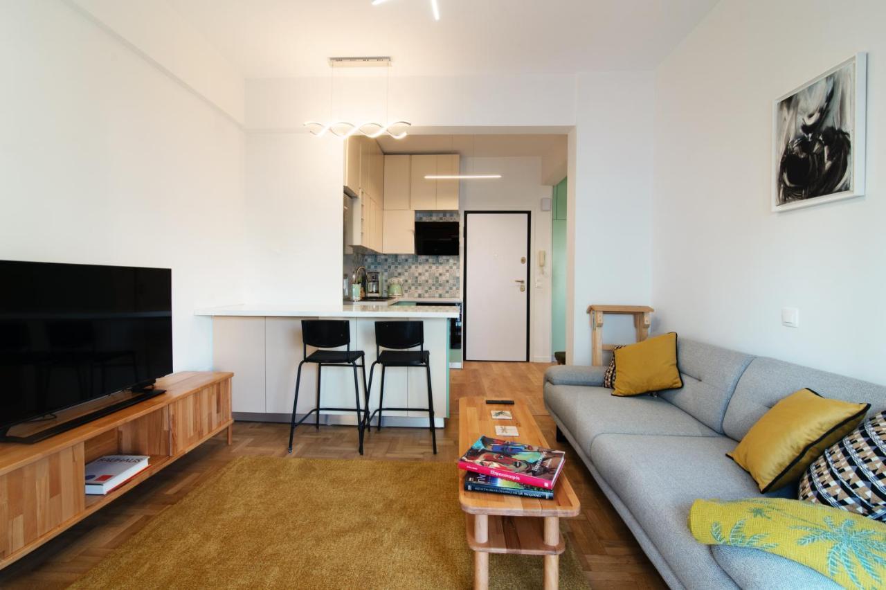 Luxury 1-Bedroom Apartment By The Sea In Athens Ngoại thất bức ảnh